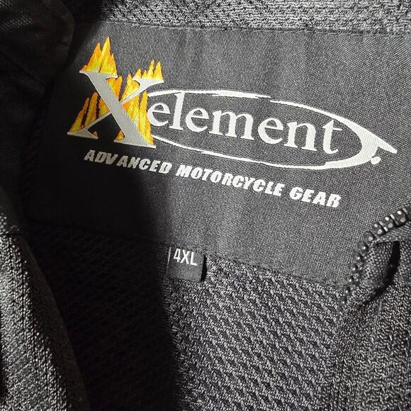 Xelement Advanced Motorcycle Gear Biker Jacket with Armor Protection Size 4XL - Picture 5 of 12